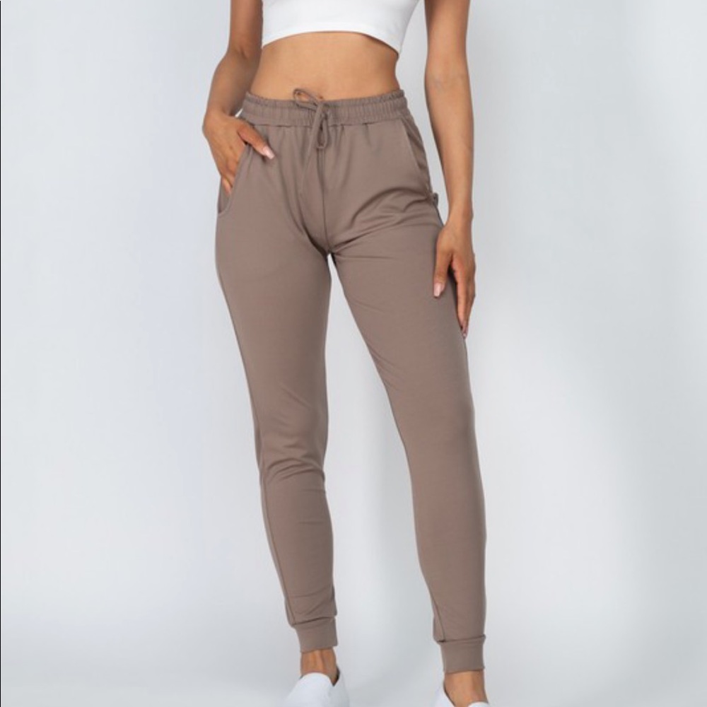 Super Soft & Stretchy Latte Joggers